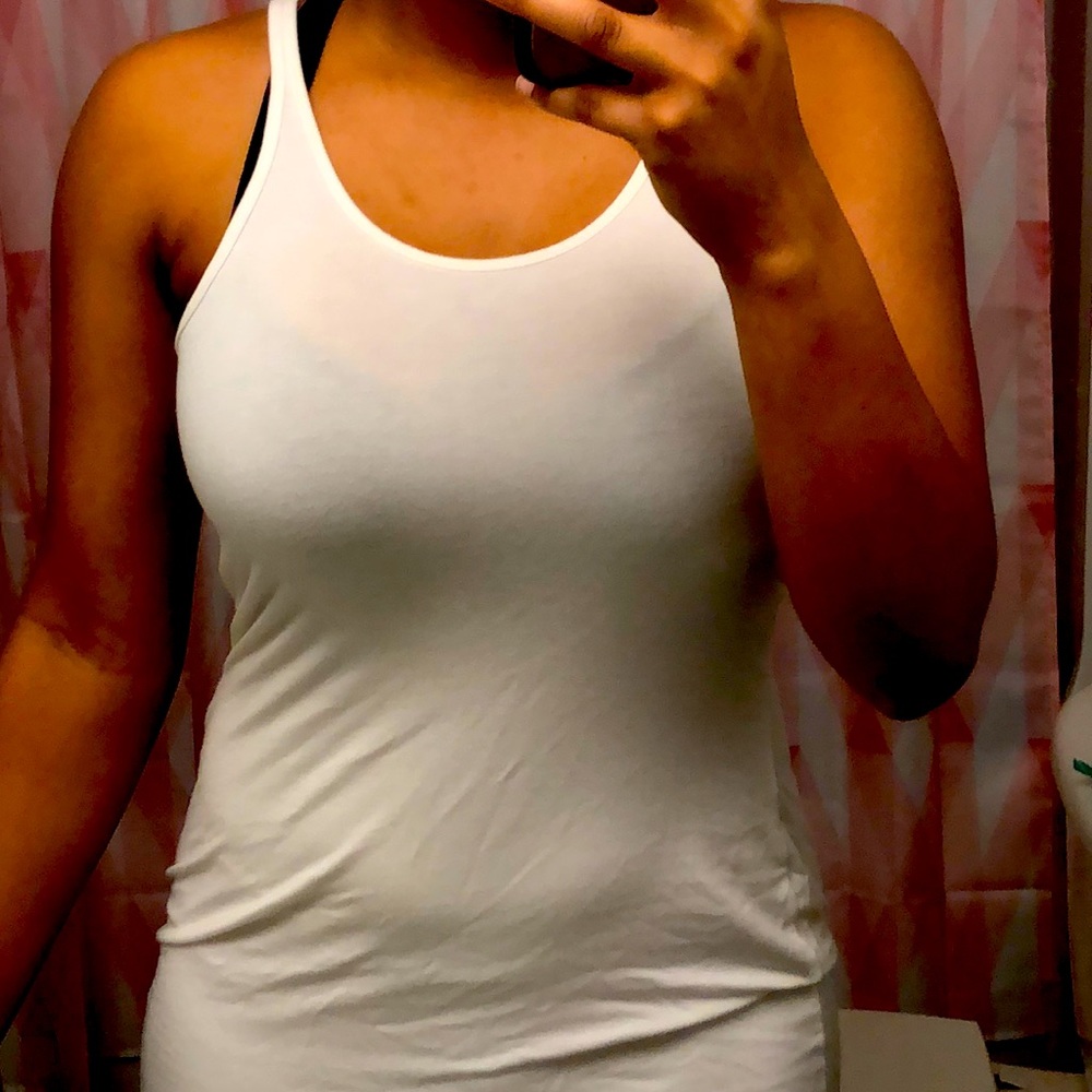 Beautiful white tank top dress